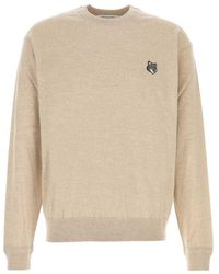 Maison Kitsuné - Light Logo Sweater - Lyst