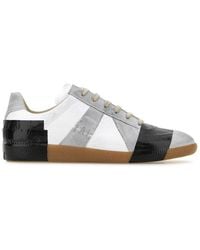 Maison Margiela - Multi Color Lace Up Sneakers - Lyst