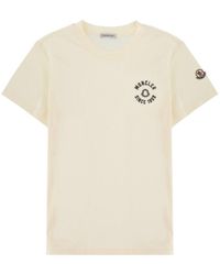 Moncler - Logo Crew Neck T-Shirt - Lyst