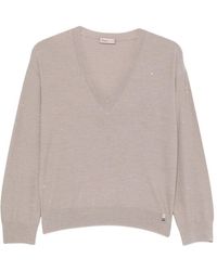 Herno - V Neck Sweater - Lyst