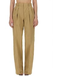 Sportmax - Relaxed Pleated Pants - Lyst