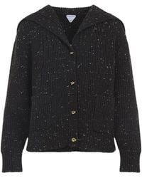 Bottega Veneta - Wool Cardigan - Lyst