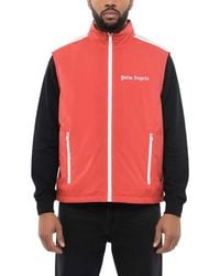 Palm Angels - Logo Mock Collar Jacket - Lyst