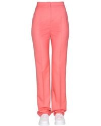 McQueen - Straight Flat Front Pant - Lyst