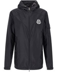 Moncler - Solid Hood Jacket - Lyst