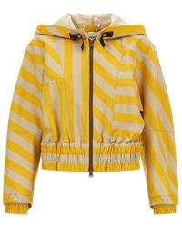 Fendi - Pequin Striped Jacket - Lyst