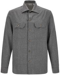 Brunello Cucinelli - Regular Overshirt - Lyst