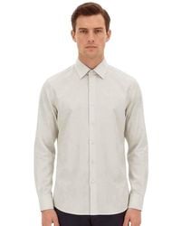 BOSS - Regular Solid Shirt - Lyst
