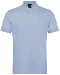 BOSS - Light Shirt Collar Polo - Lyst