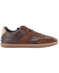 Tod's - Color Block Tabs Sneakers - Lyst