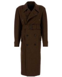 Prada - Wool Coat - Lyst