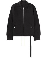 Rick Owens - Solid Shirt Collar Jacket - Lyst