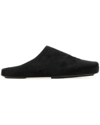 Uma Wang - Leather Hair Slippers - Lyst