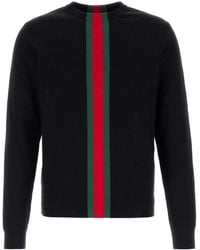 Gucci - Crew Neck Sweater - Lyst