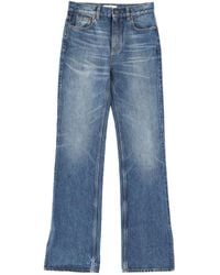 Chloé - Denim Straight High Rise Jeans - Lyst