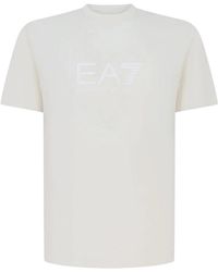 EA7 - Logo Crew Neck T-Shirt - Lyst