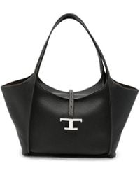 Tod's - T-Timeless Top Zip Small Tote - Lyst