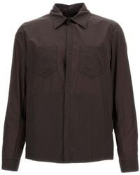 Herno - Dark Regular Overshirt - Lyst