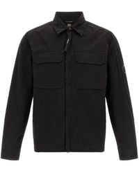 C.P. Company - Regular Zip-Up Overshirt - Lyst
