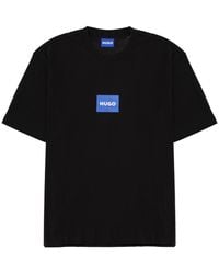 HUGO - Crew Neck T-Shirt - Lyst