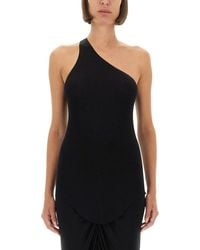 Rick Owens - Solid One Shoulder Top - Lyst