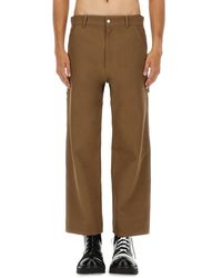 Moschino - Straight-Leg Tricot Pants With Utilitarian Details - Lyst