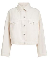 Brunello Cucinelli - Linen And Cotton Blend Jacket - Lyst