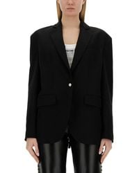 Moschino - Single-Breasted Jacket - Lyst