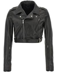 Rick Owens - 'Cropped Luke S Stooges' Jacket - Lyst