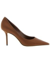 Jimmy Choo - Solid Pointed Toe Pumps - Lyst