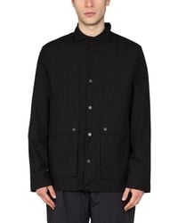 Monobi - Solid Shirt Jackets - Lyst