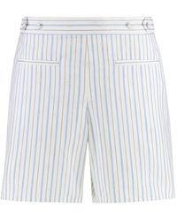 McQueen - Regular Stripes Shorts - Lyst