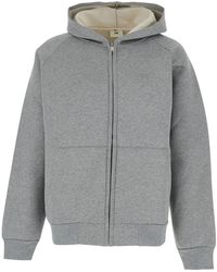 Autry - Neoprene Hoodie With Dropped Shoulders - Lyst