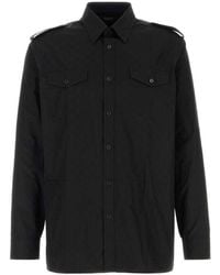 Gucci - Regular Solid Shirt - Lyst