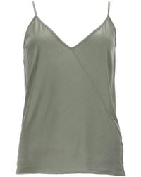 Rick Owens - Solid V Neck Top - Lyst