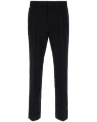 Gucci - Logo-Embroidered Trousers - Lyst