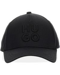 HUGO - Embroidered Logo Baseball Hat - Lyst