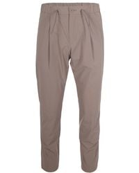 Herno - Regular Drawstring Pants - Lyst