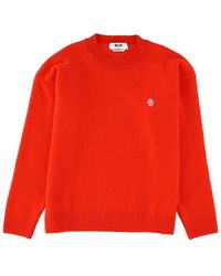 MSGM - Crew Neck Sweater - Lyst