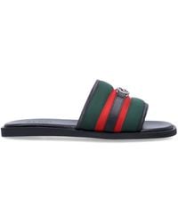Gucci - Interlocking G Slide Sandal - Lyst