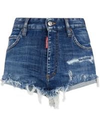 DSquared² - Denim Shorts - Lyst