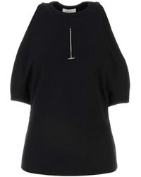 McQueen - Top With Round Neckline - Lyst