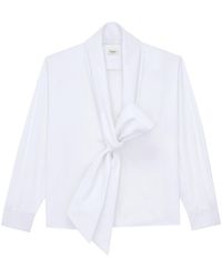 Saint Laurent - Lavallière Shirt - Lyst