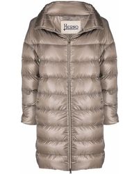Herno - Matilde Midi Down Jacket - Lyst