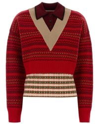 Dries Van Noten - Geometric Sweater - Lyst
