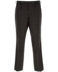 Prada - Dark Pleated Pants - Lyst