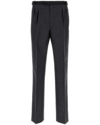 Prada - Dark Pleated Pants - Lyst