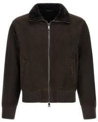 Giorgio Brato - Solid Shirt Collar Jacket - Lyst