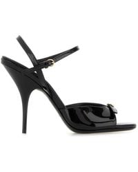 Miu Miu - Leather Sandals - Lyst