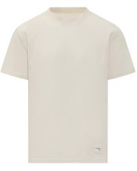 Fay - Solid Crew Neck T-Shirt - Lyst